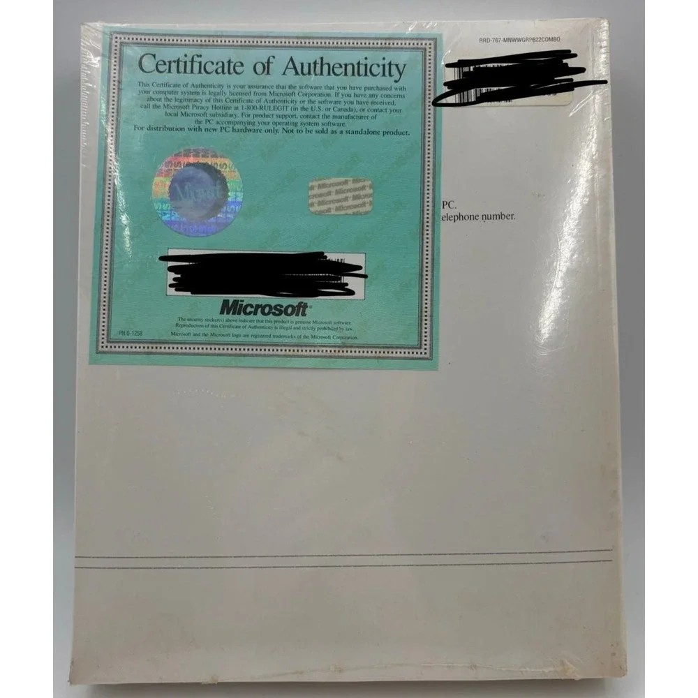 Microsoft Windows For WorkGroups &‎ MS-DOS User Guide Microsoft Vintage